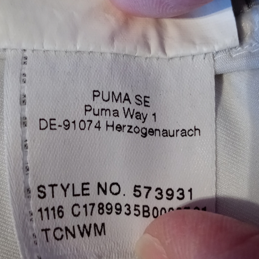 Puma Men's White Polo Shirt - Picture 6 of 7